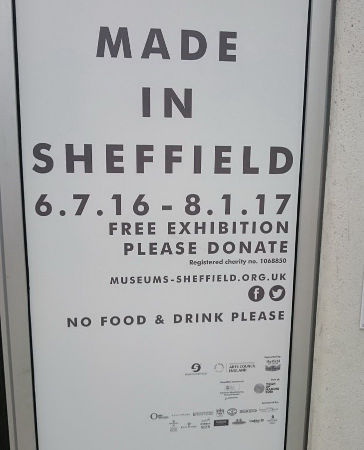 Made in Sheffield Exhibition 2016