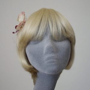 Purple Shaded Orchid Flower Hair Comb front
