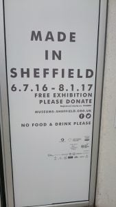 Made in Sheffield Exhibition 2016