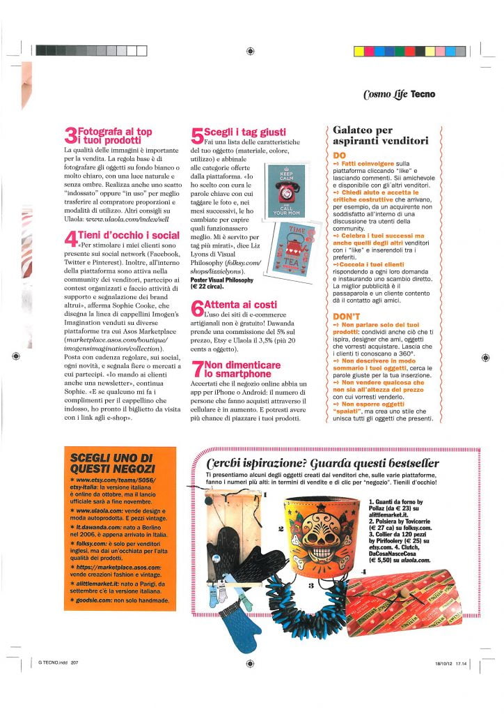 Imogen's Imagination Italian Cosmo Nov 12