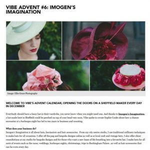 Vibe Sheffield- Advent Feature- Dec 16