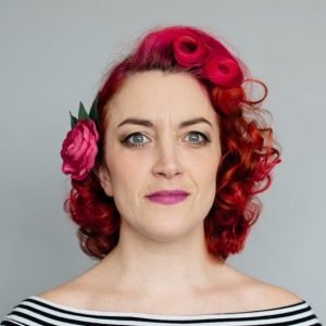 Pink Camellia Flower Hair Clip