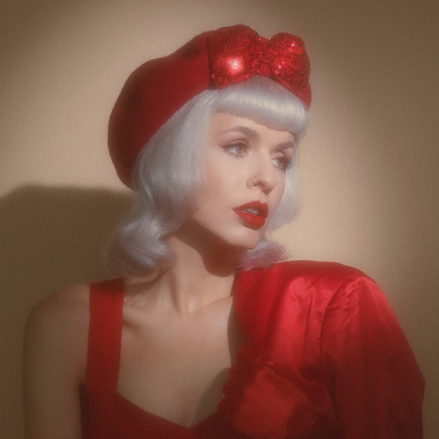 Retro Beret Chic Photoshoot