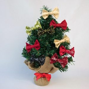 Christmas Bow Hair Clips
