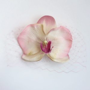 Purple Shaded Orchid Hair Comb Second