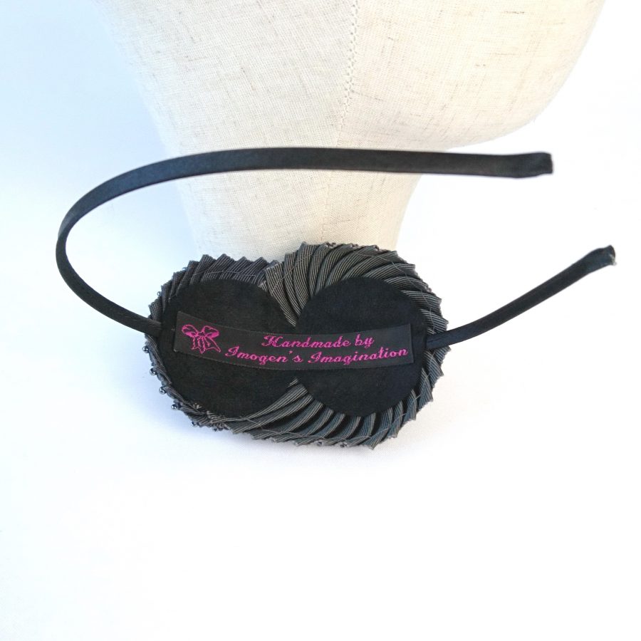 Handmade ribbon headband by Imogen's Imagination