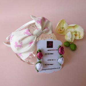Pink Horse Fringe Fixer Set