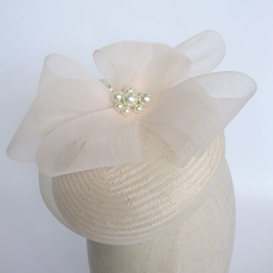 Ivory Summer Wedding Hat