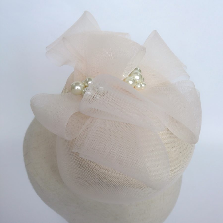 Ivory Spring Wedding Hat