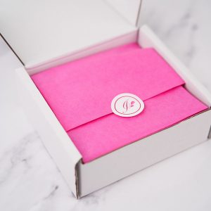 Opening a Square Gift Box with twine and labels from Imogen's Imagination