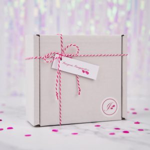 Square Gift Box with twine and labels from Imogen's Imagination