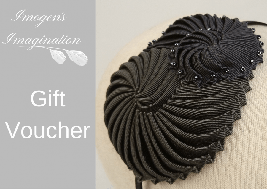 Nautilus headband gift voucher design