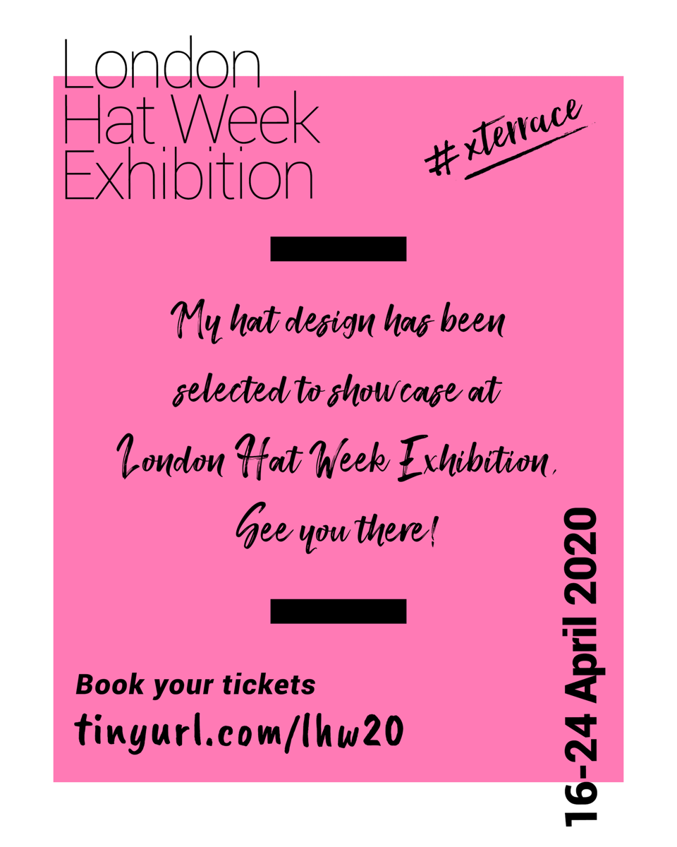 X Terrace London Hat Week Exhibition 2020