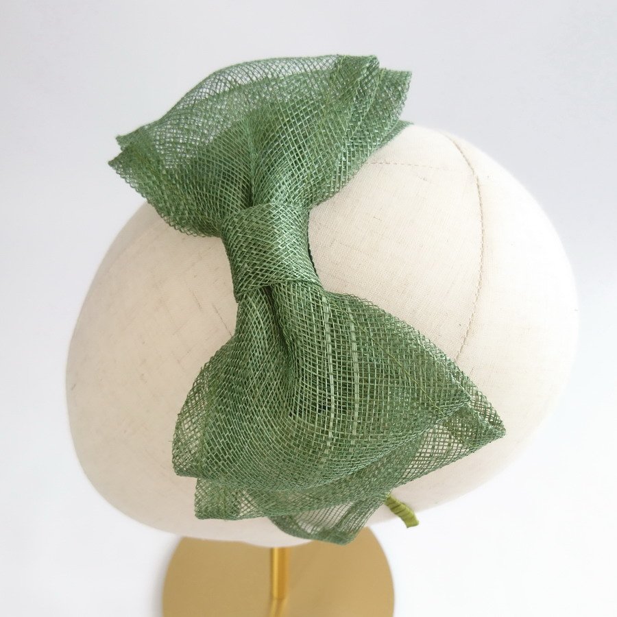 Green Vegan Friendly Fascinators