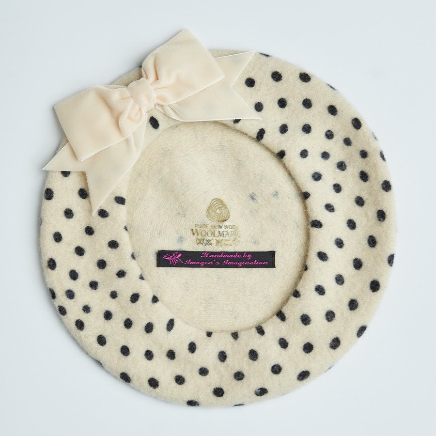 Autumn and Fall Hats with Printed Spots