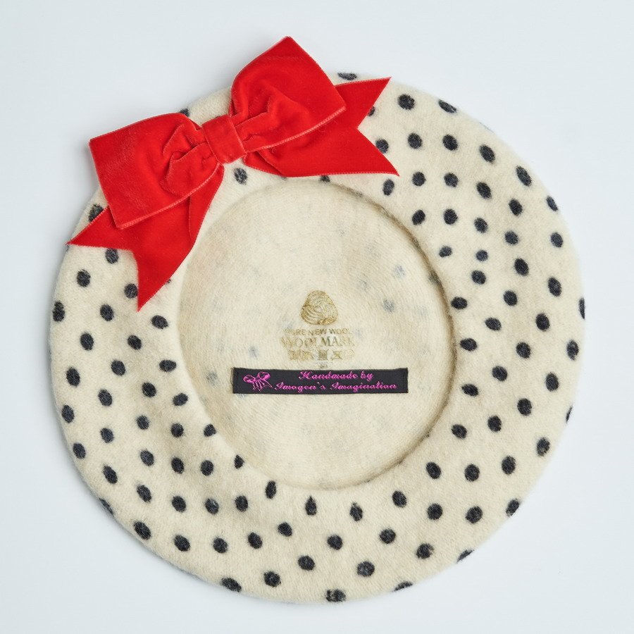 Autumn and Fall Hats with Printed Spots