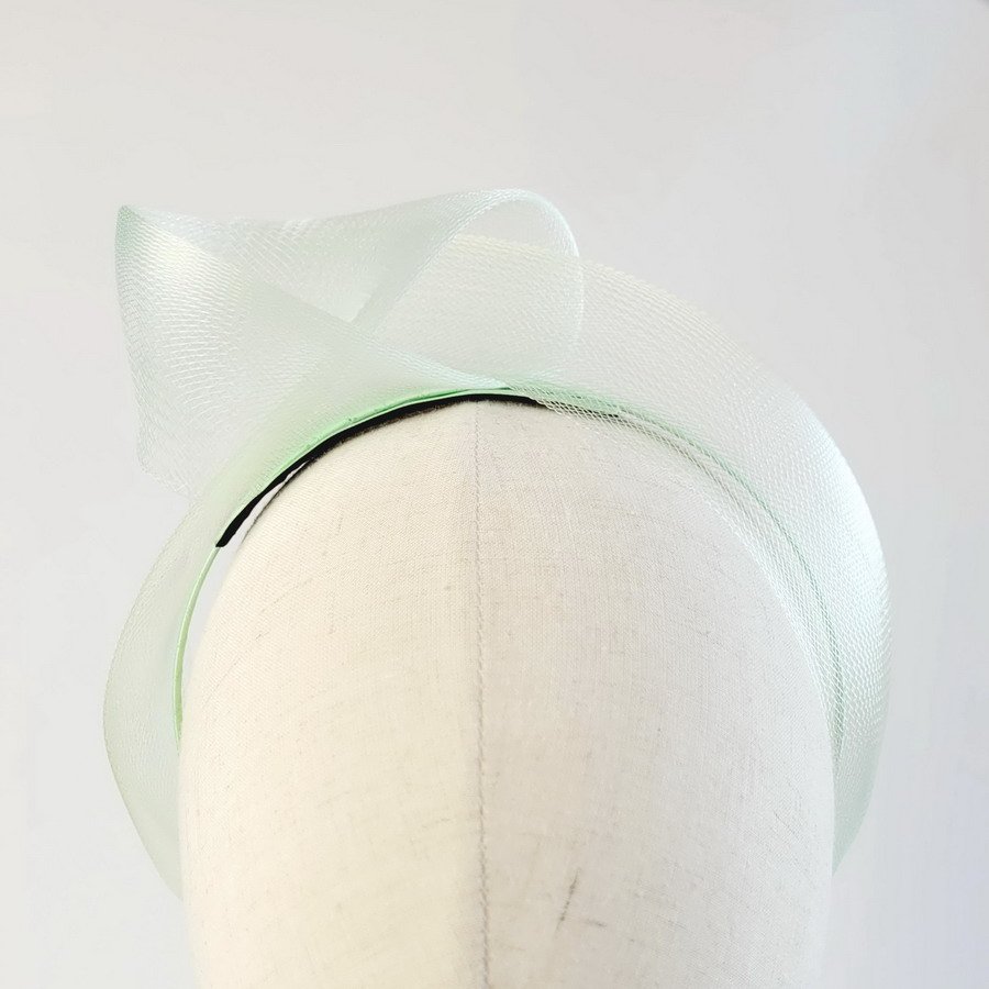 Mint Green Crinoline Knot Headband - Image 10