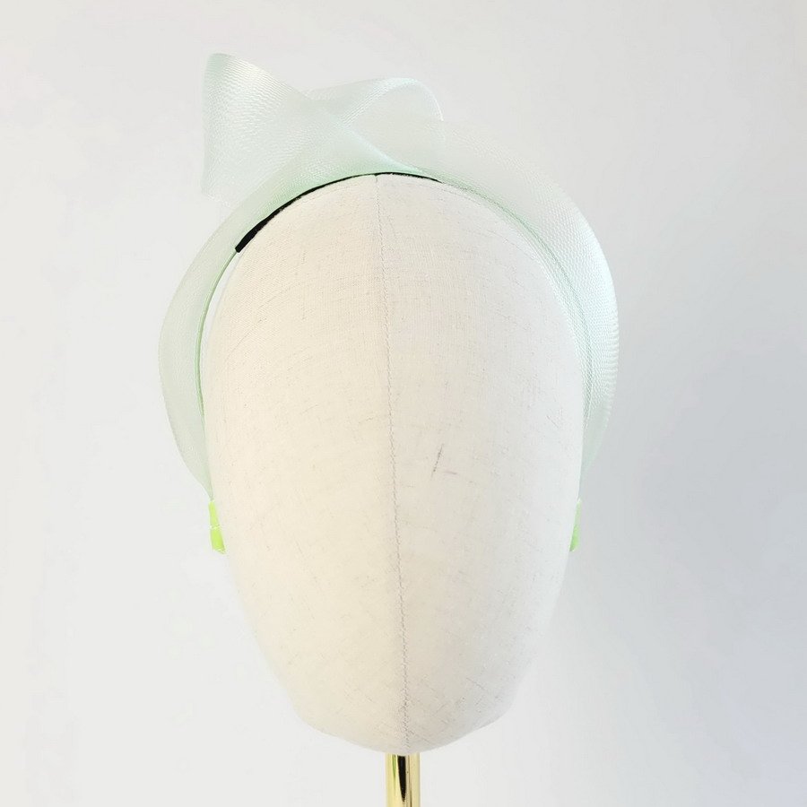 Mint Green Crinoline Knot Headband - Image 7