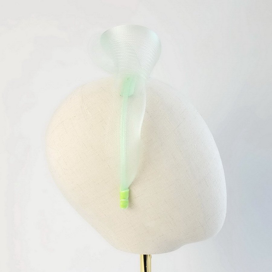 Mint Green Crinoline Knot Headband - Image 9