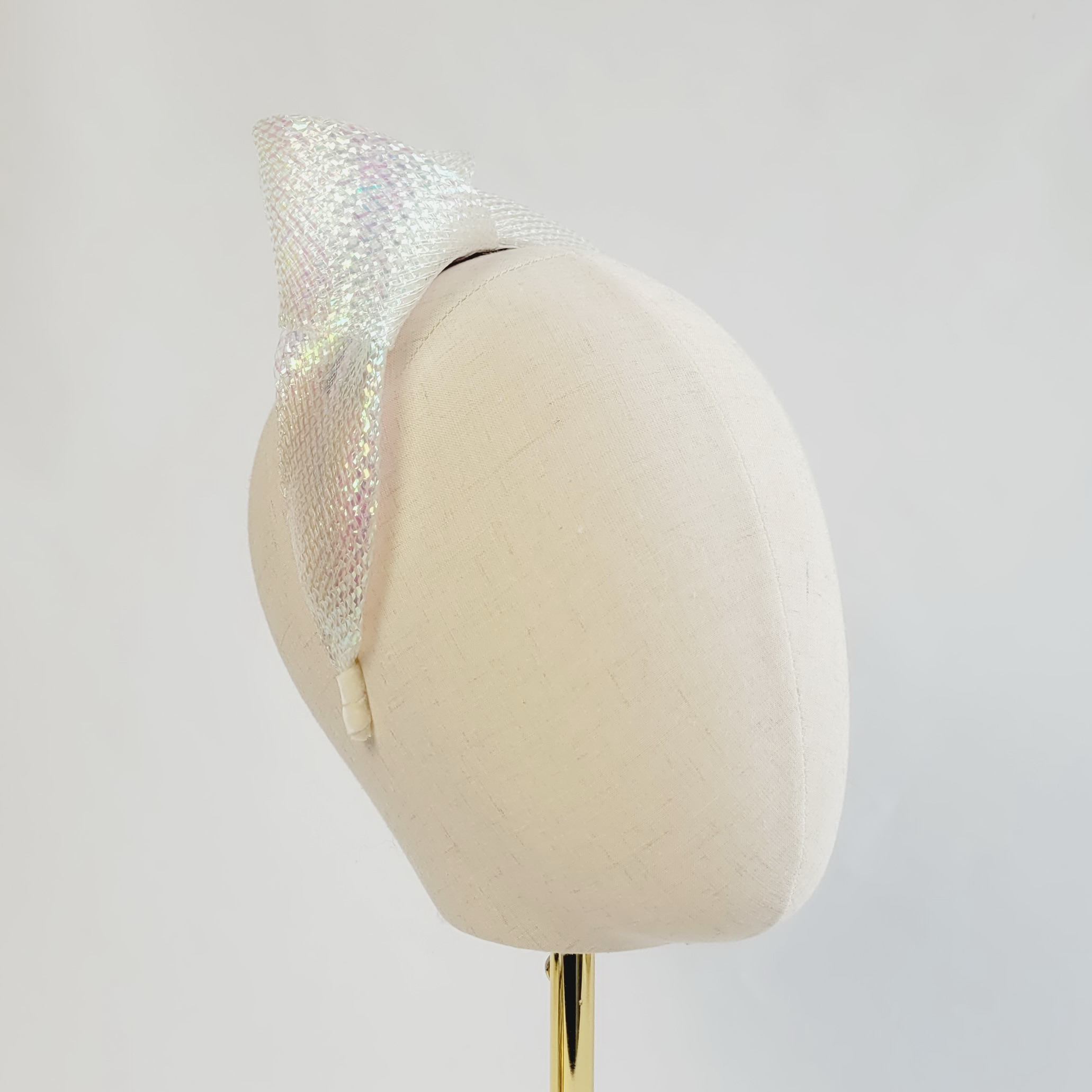 Iridescent Pearl Maximalist Headband
