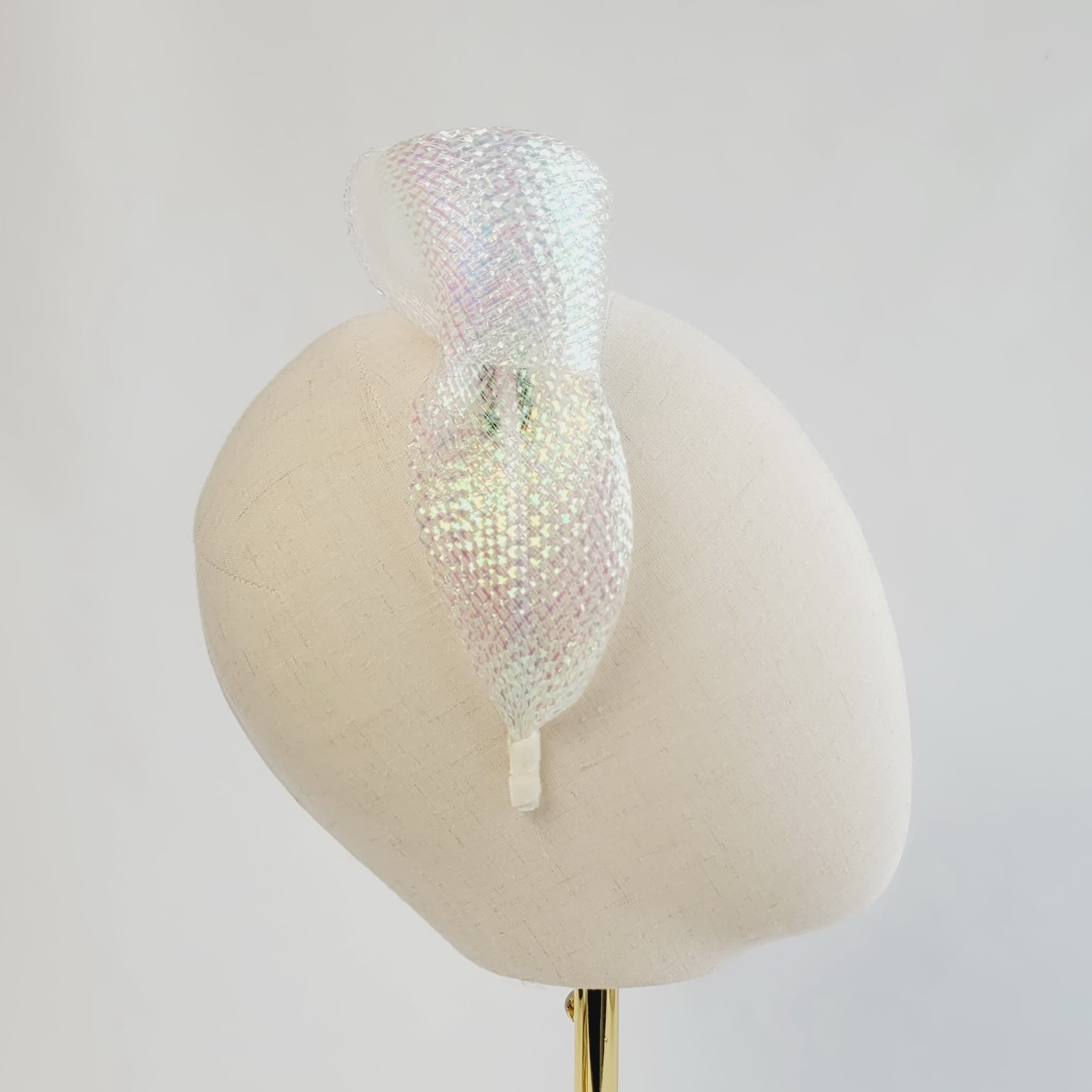 Iridescent Pearl Statement Headband