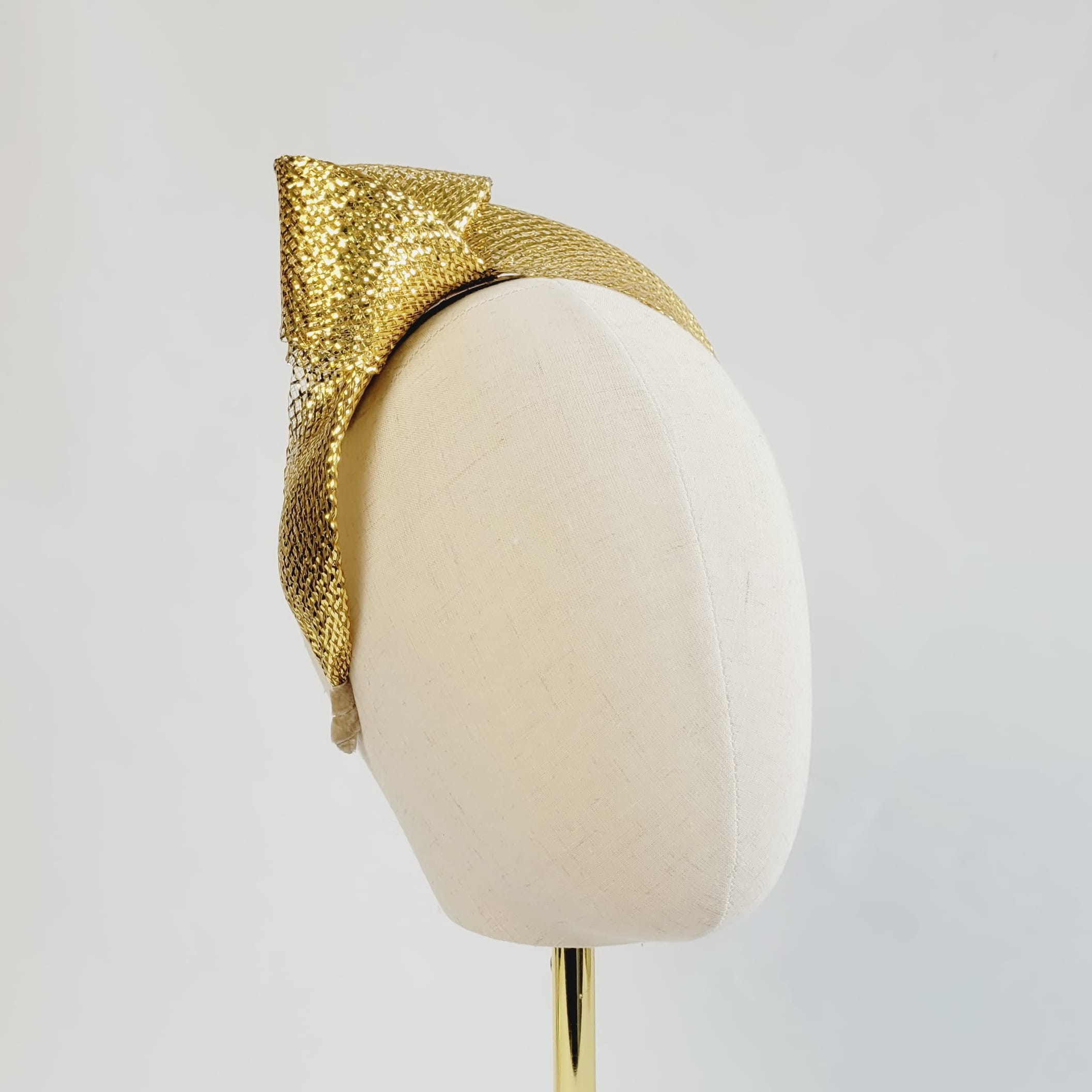 Metallic Gold Statement Headband