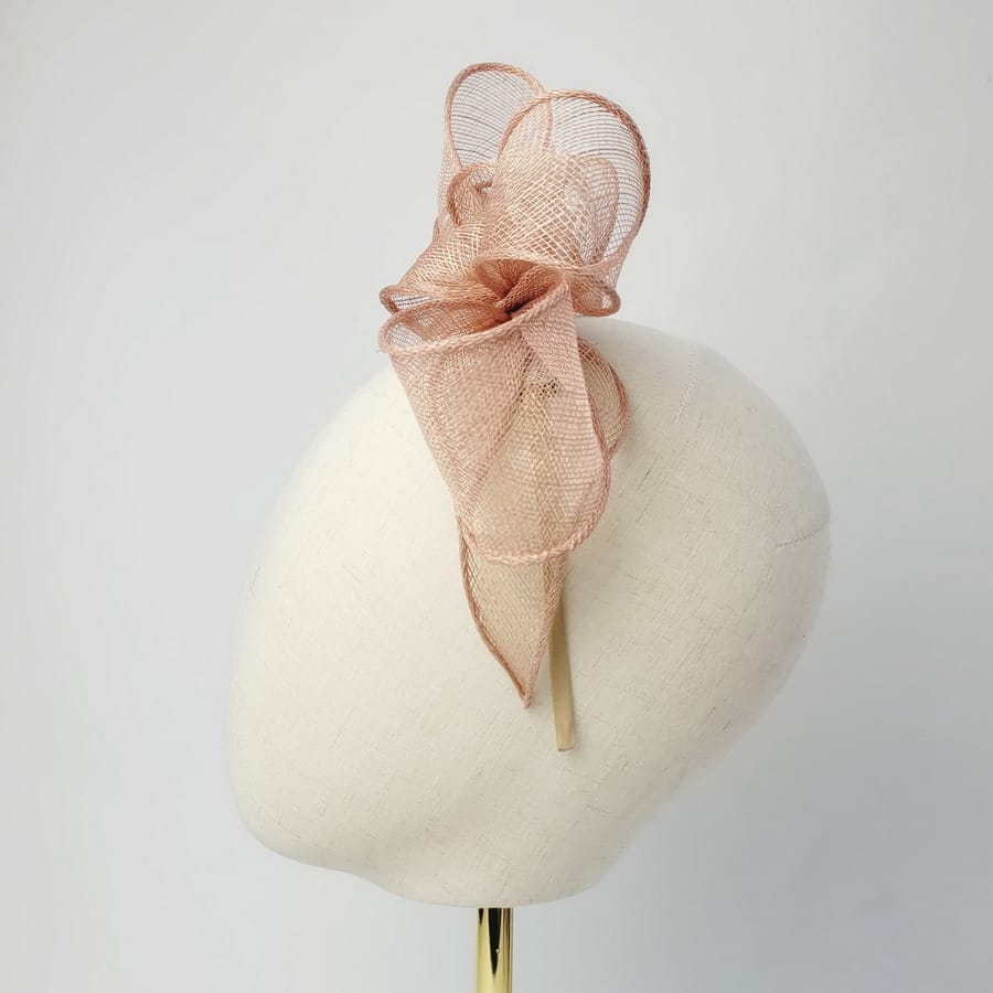Gold Looped Fascinator Headband - Image 5