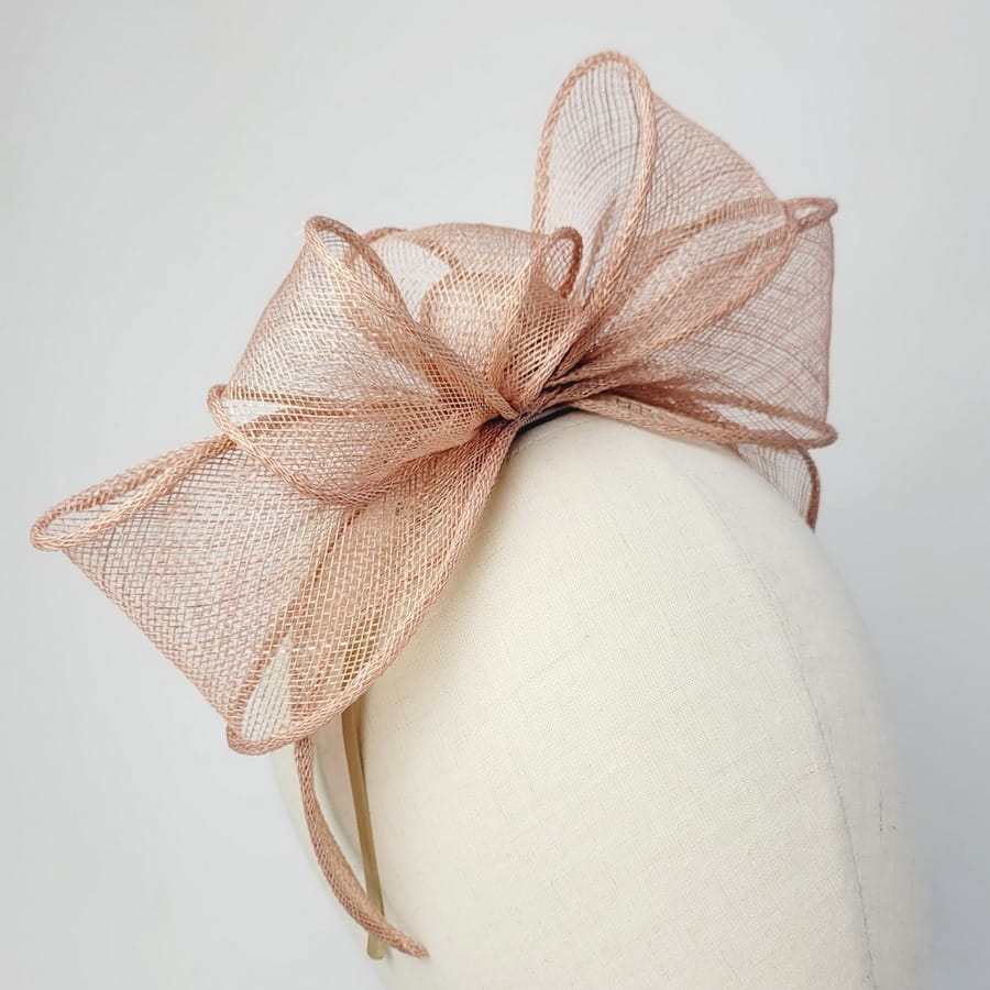 Gold Looped Fascinator Headband - Image 9